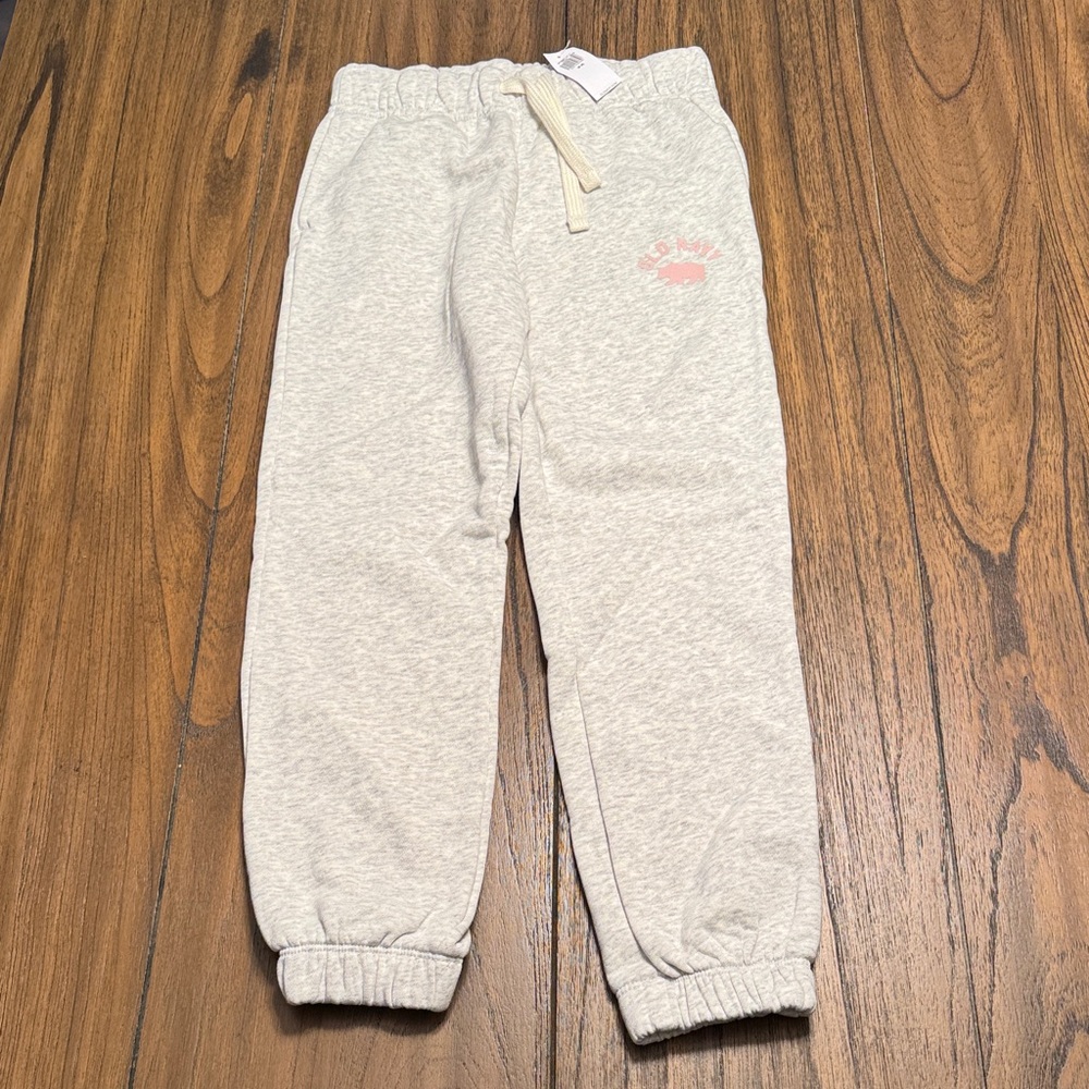 Old Navy Girls‎ Joggers - Light Cream Sz 8-M NWT